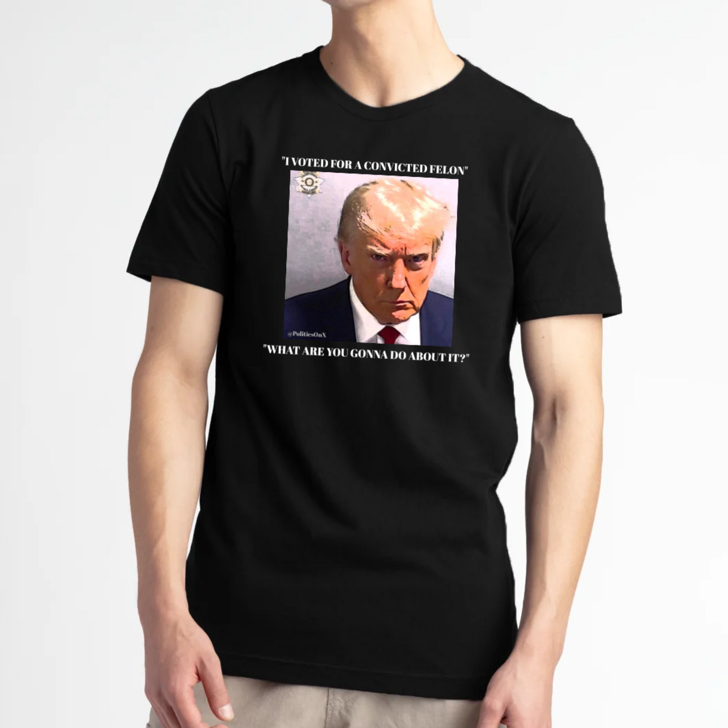 Trump Felon Tee by POX